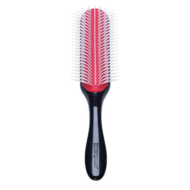 D3 Original 7-Row Styling Brush, Gloss Black | Sally Beauty