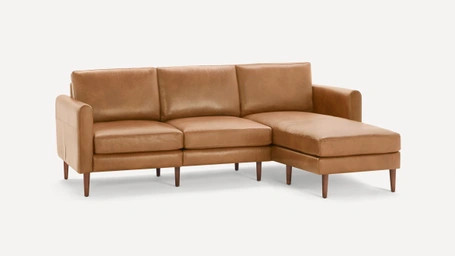 Modern Leather Sectionals | Burrow | Burrow