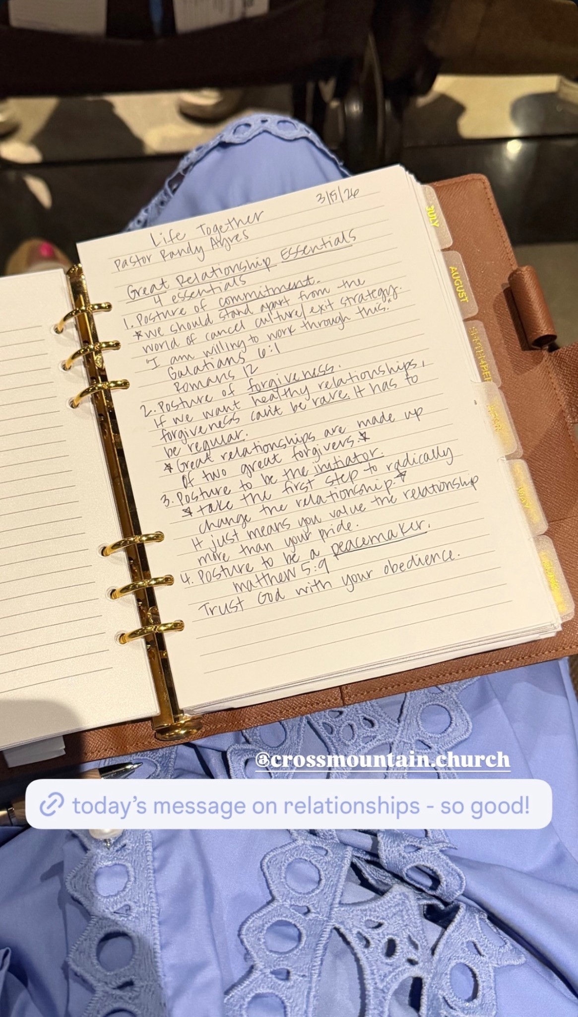 Linked my church notebook + similar options here 

#LTKOver40