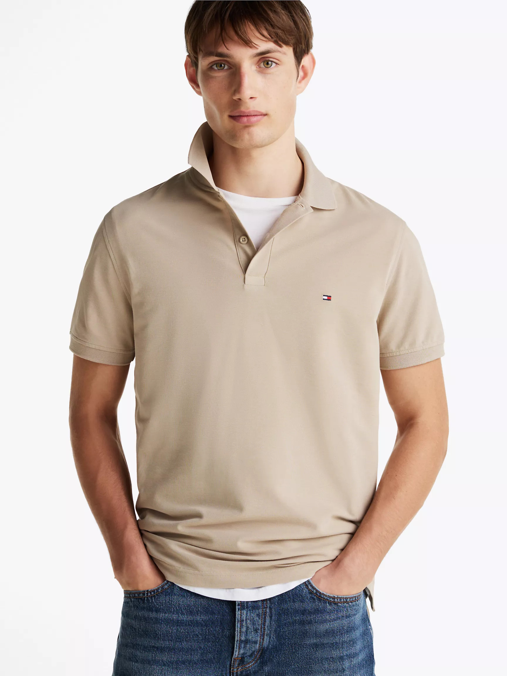 Regular Fit Pique Tech Polo | Tommy Hilfiger | Tommy Hilfiger (US)