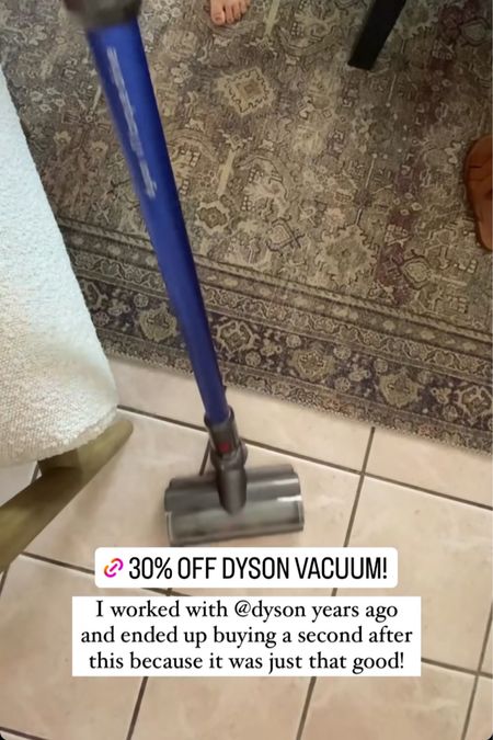 Save 30% OFF DYSON VACUUM!
I worked with @dyson years ago and ended up buying a second after this because it was just that good!

#LTKxPrimeDay #LTKsalealert #LTKhome