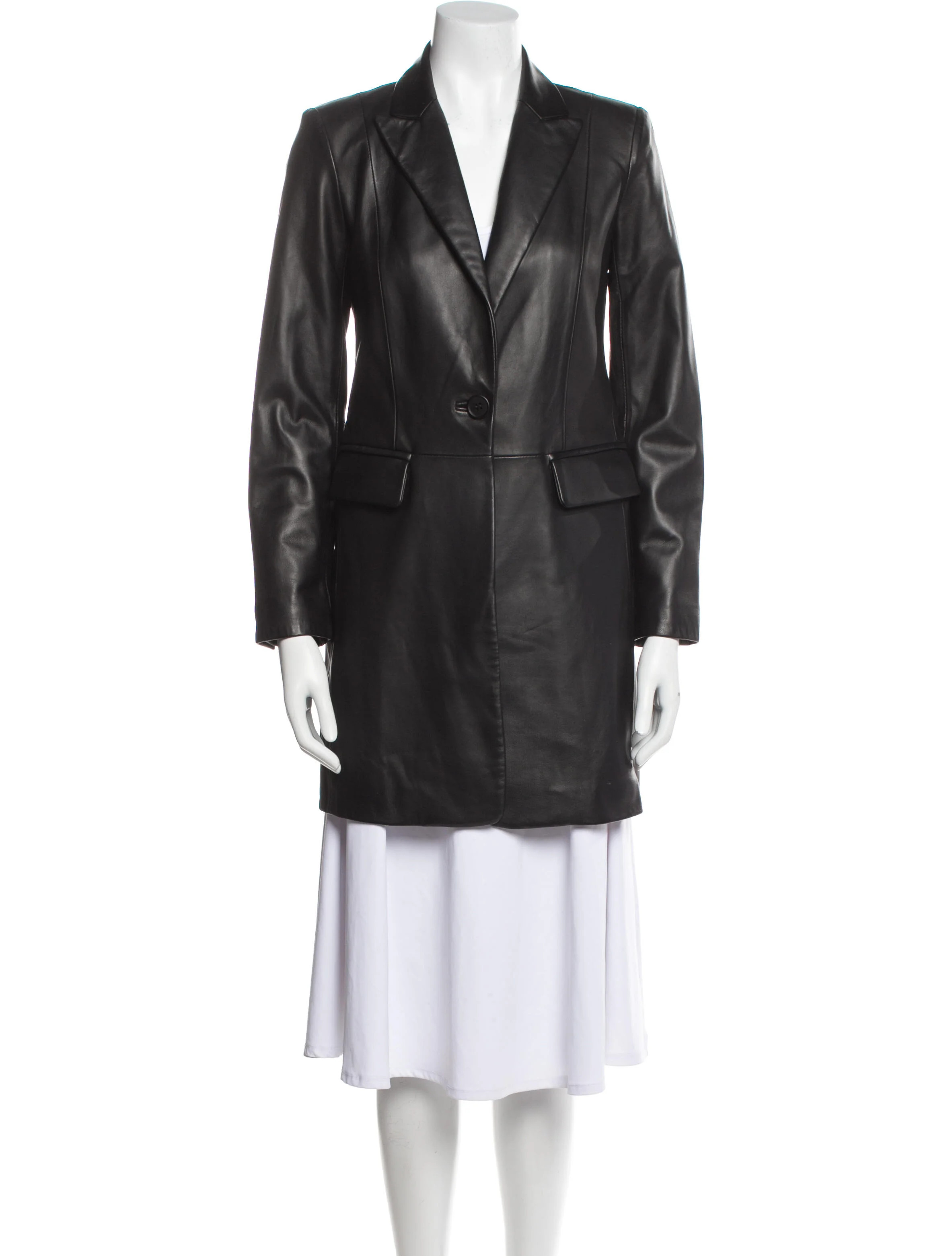 Lamb Leather Blazer | The RealReal