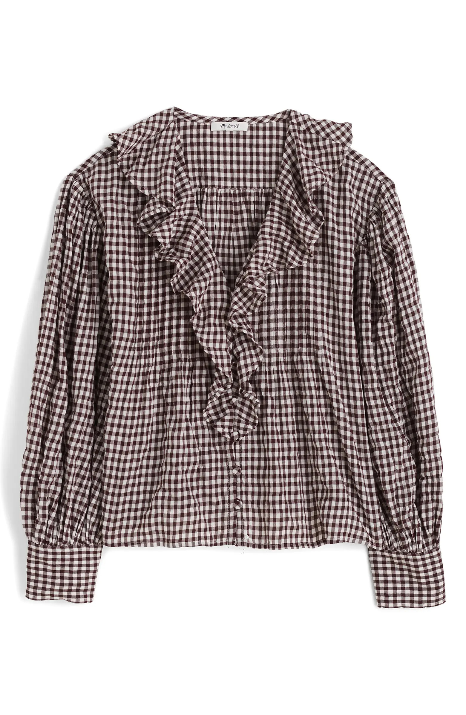 Ruffle Pintuck Long Sleeve Top | Nordstrom