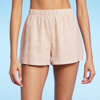 Women's Pull-On High Waist Cover Up Shorts - Shade & Shore™ | Target