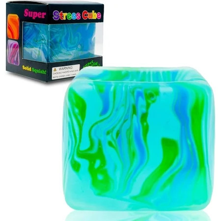 Neeoh Square Squeeze Sensory Toys, Fidget Toys Squishy Stress Cube, Stress Balls for Adults Squishies Stress Relief, Ice Squishy Cube Sugar Balls, High Density Squeeze Balls for Students Calming | Walmart (US)