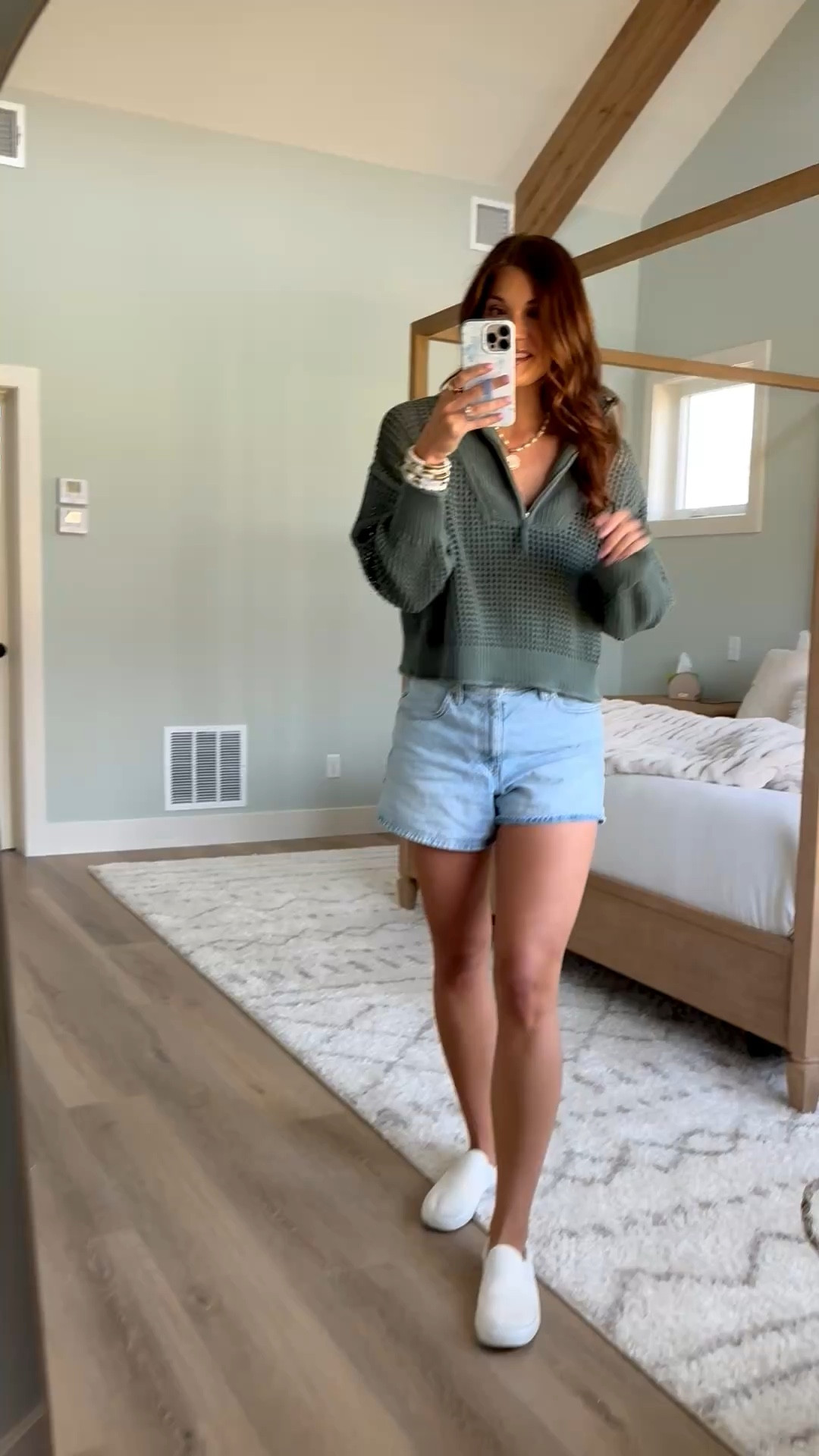 Such a good summer sweater, I love the quarter zip detail and the quality is amazing. It is one of those pieces you can throw on for cooler mornings or nights and still feel put together.


Tall girl outfits, Quarter zip sweater, Summer sweater, Lightweight sweater, Amazon tall girl clothing, 6 foot style, Casual chic outfits, Spring summer outfits, Layering pieces, Everyday outfit ideas, Elevated basics, Stang and Co

#LTKxAerie #LTKTall #LTKSeasonal