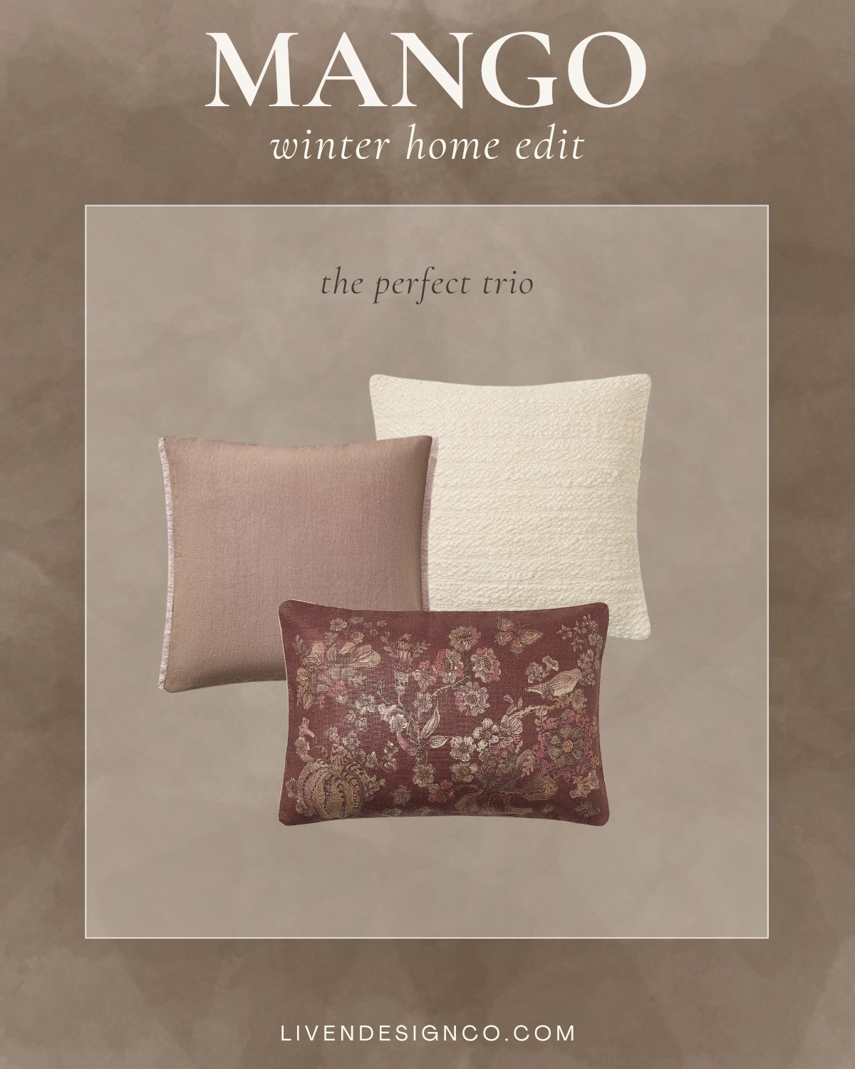 Throw pillows. Mango Home decor. Living room. Pillow covers. Lumbar pillow

#LTKSeasonal #LTKHome #LTKSaleAlert