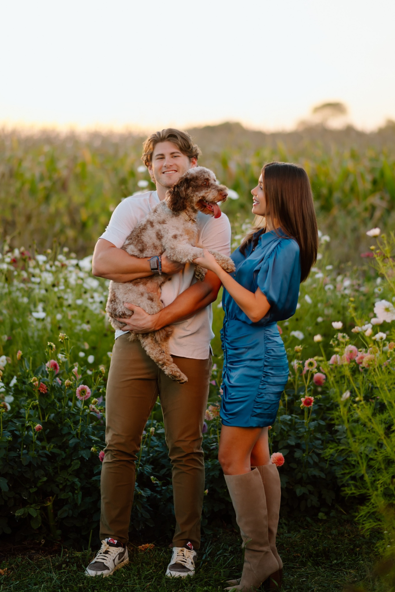 Engagement photos // family photos // fall outfit // knee high boots // silk dress // men’s outfit 

#LTKSeasonal #LTKshoecrush #LTKstyletip