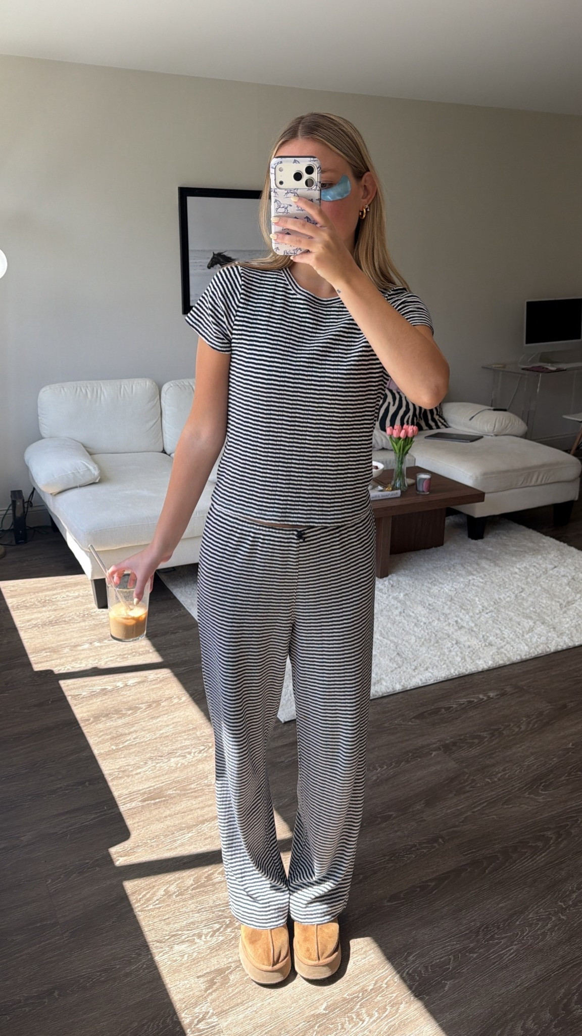 @gapstyle set!! Perfect for wfh

#LTKHome #LTKvlog #LTKootd