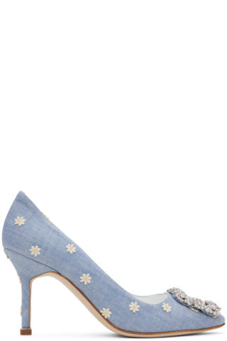 Blue Hangisi 90 Heels | SSENSE