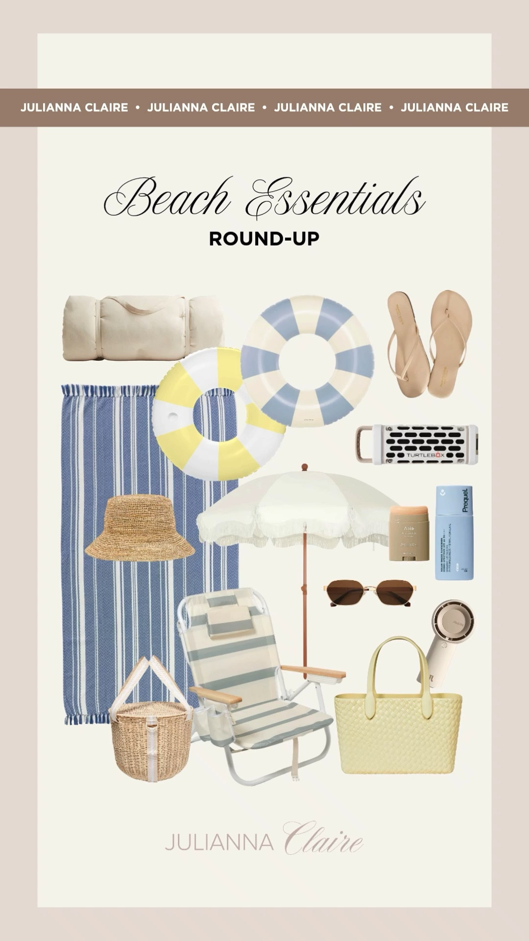 Beach essentials I am loving for summer 2026! ☀️🩵

#LTKHome #LTKSeasonal #LTKSwim