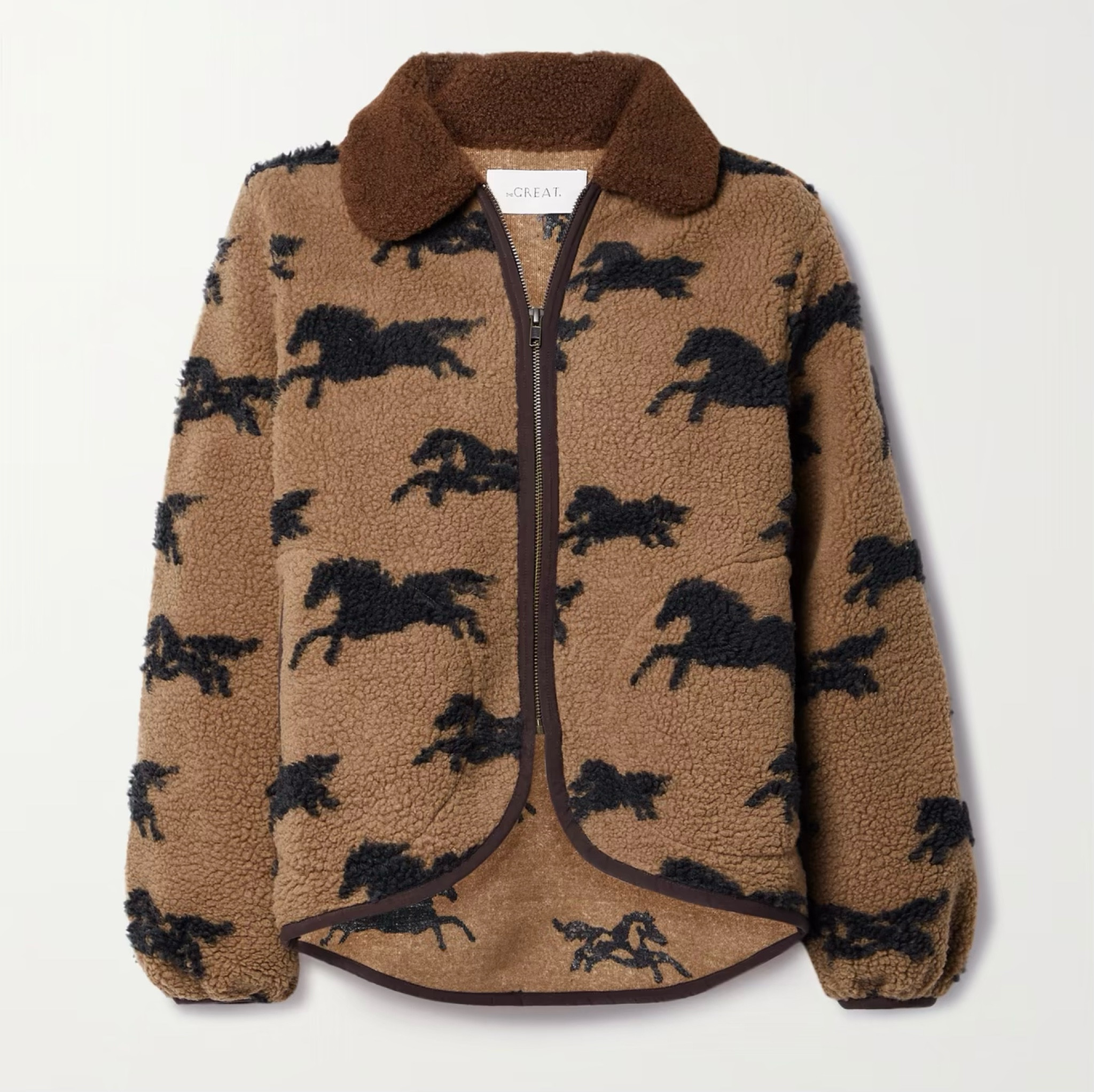 Horse print, horse print fleece, zip up fleece, fall style, fall travel, fall travel jacket, cool girl aesthetic 

#LTKtravel #LTKHoliday #LTKSeasonal