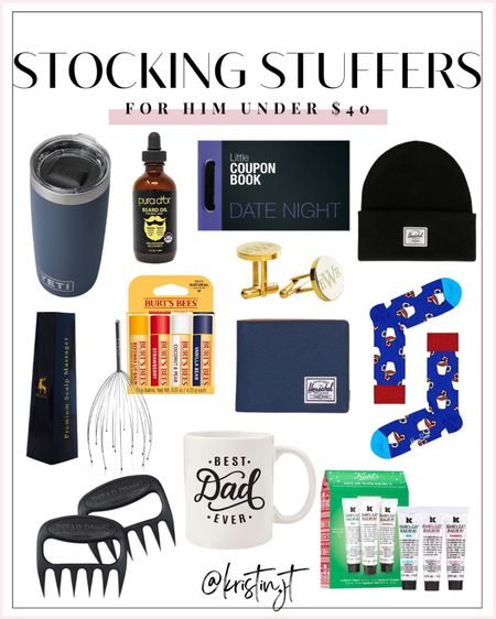 Mens stocking stuffers for him under $40 - amazon stocking stuffers for husband - gifts for dad / father in law / brother in law / son - affordable gifts for him 



#LTKGiftGuide #LTKHoliday #LTKmens