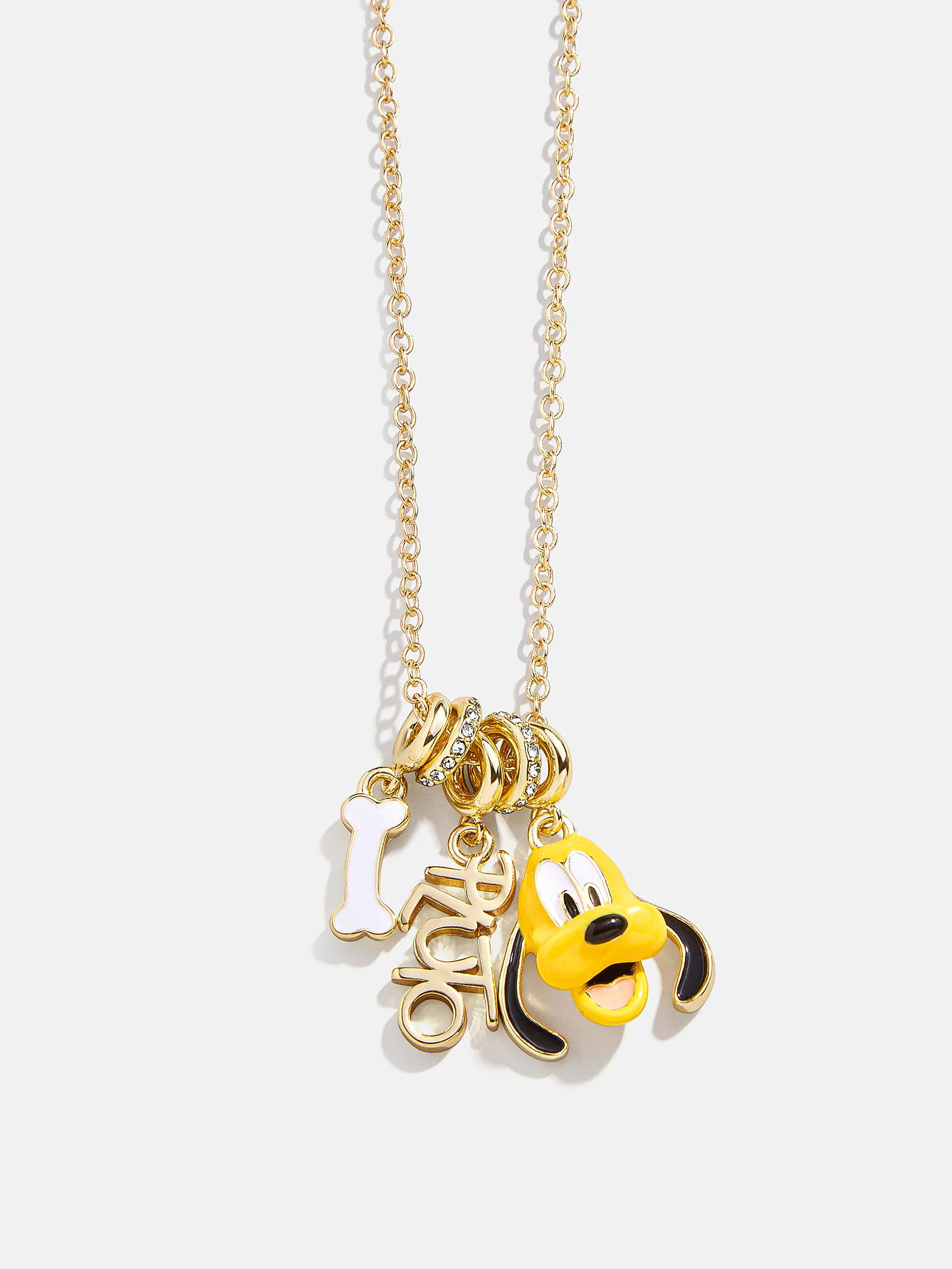 Disney Pluto Cluster Charm Necklace - Pluto | BaubleBar
