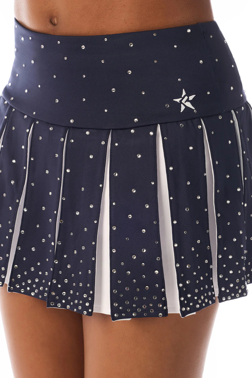 DCC Pleated Skirt in Navy | Rebel Athletic