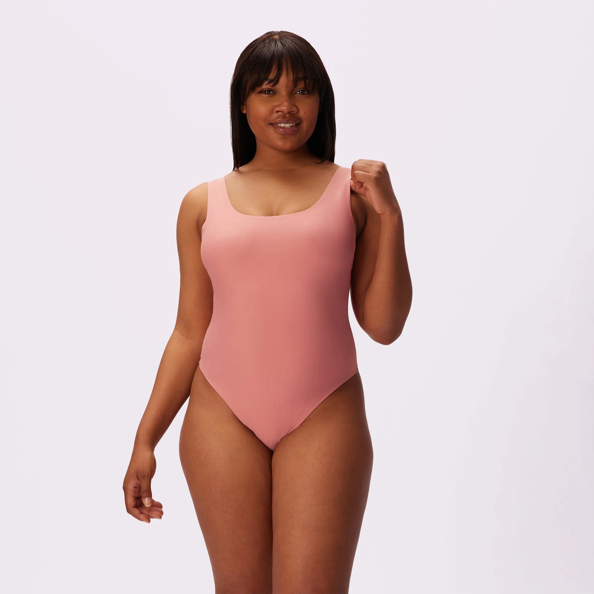 Silky Mesh Long Sleeve Bodysuit | Parade Underwear | $44 | Parade