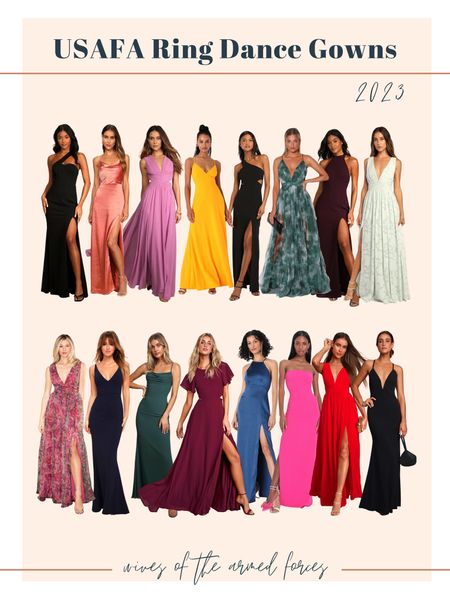 The search for your perfect gown for USAFA Ring Dance ends here! We cannot get over these gowns this year!

#LTKunder100 #LTKwedding #LTKFind
