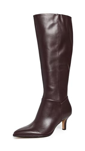 Dolce Vita Women's Aldy Boots, Mulberry Leather, 7 Medium US | Amazon (US)