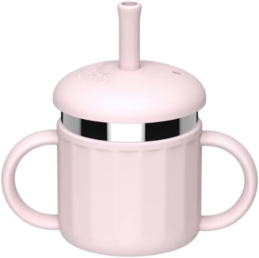 Stainless Steel Toddler Cup with Silicone Sleeve – 100% Leak-Proof Sippy Cup with Handles & Str... | Amazon (US)