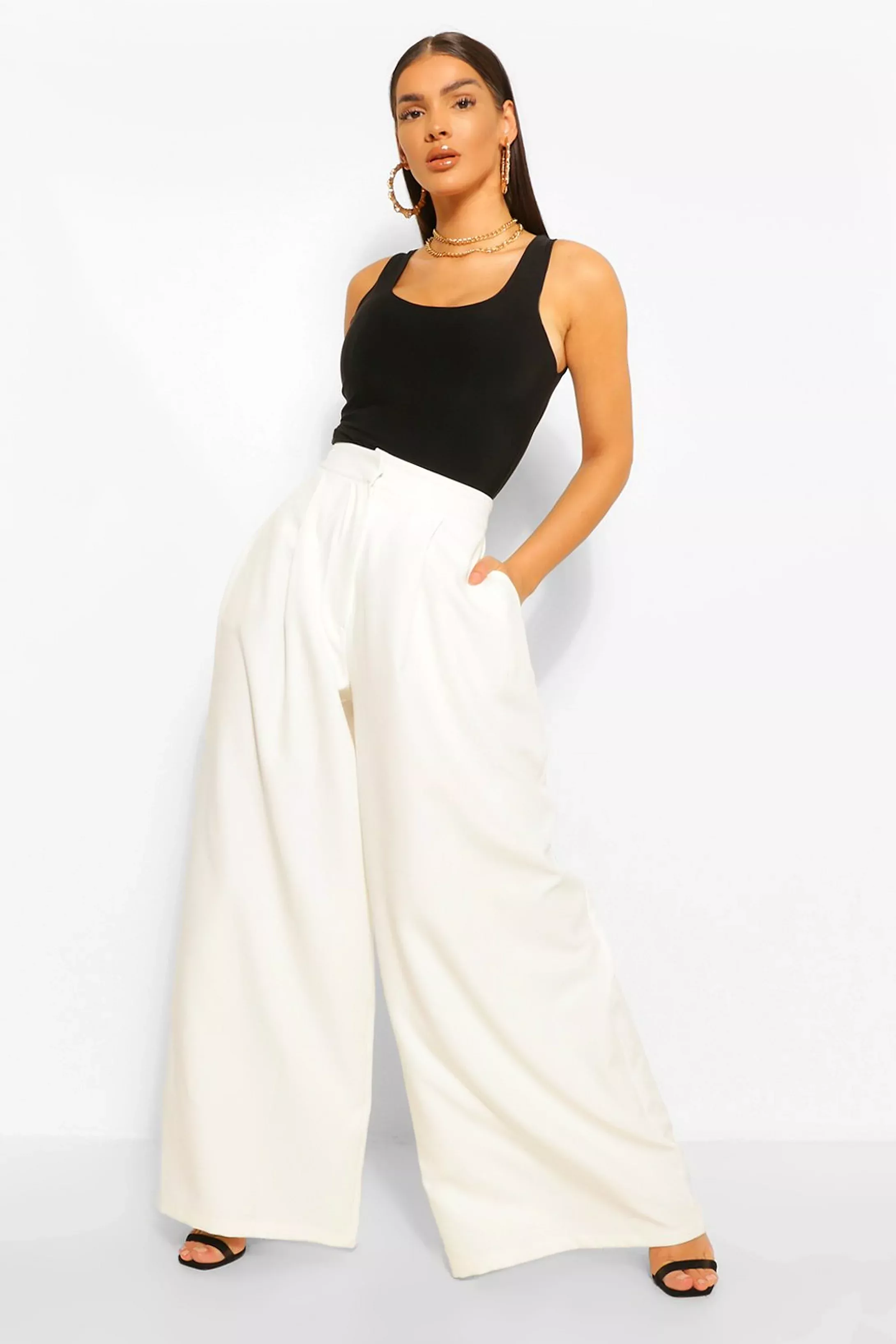 Hollister Livvy Wide-Leg Pants curated on LTK