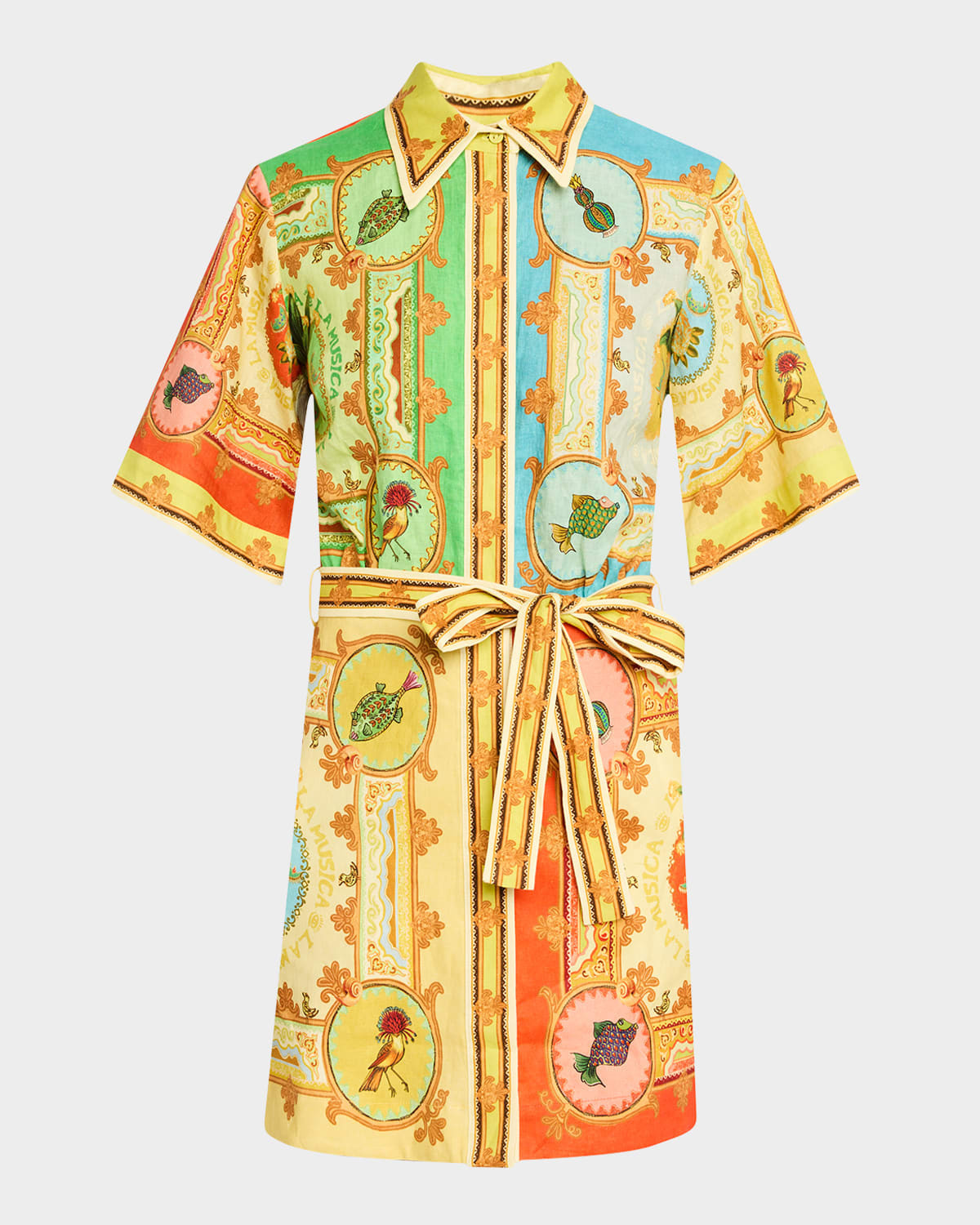 La Musica Mini Shirtdress | Neiman Marcus