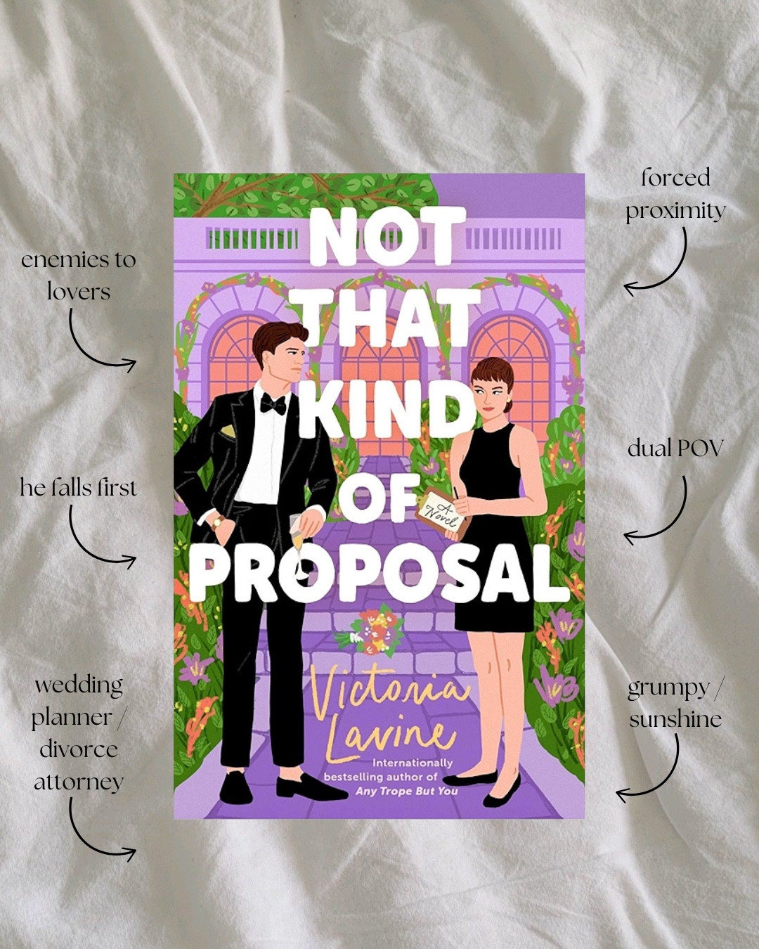 Check out Not That Kind Of Proposal by Victoria Lavine 

Book, books, booktok, romance book

#book #romancebook 

#LTKgiftguide #LTKsummer #LTKtravel