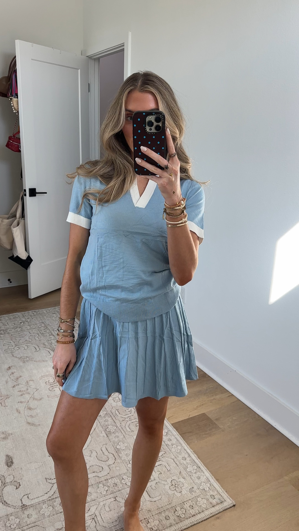 Amazon size small ETCYY NEW Two Piece Sets for Women Summer Knit Top Pleated Mini Skirts Dressy Preppy Sweater Sets

#LTKSaleAlert #LTKootd #LTKSeasonal