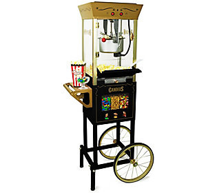 Nostalgia 8-oz Candy & Snack Dispensing PopcornCart | QVC