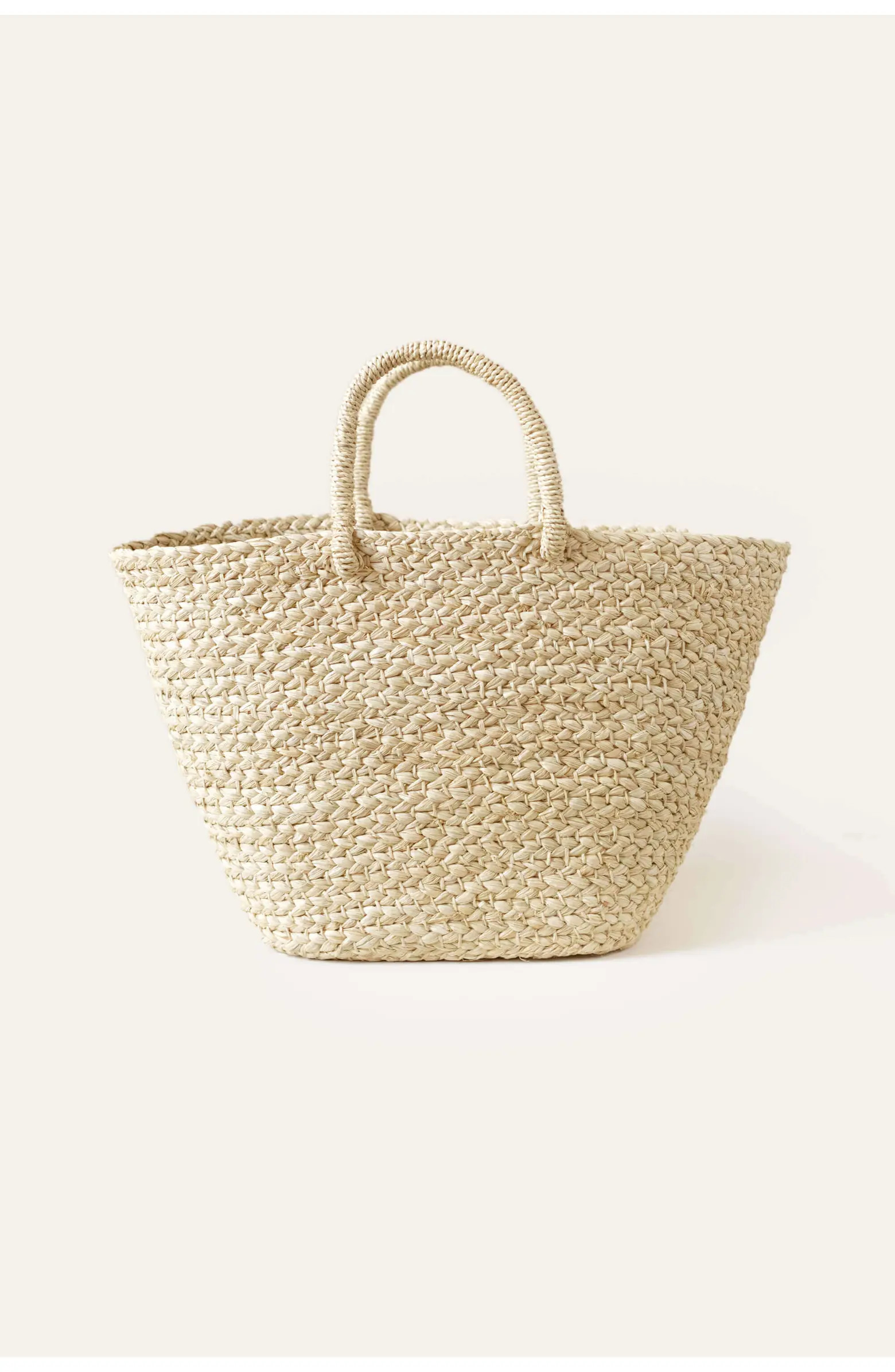 indego africa Braided Raffia Day Bag Natural | Nordstrom | Nordstrom