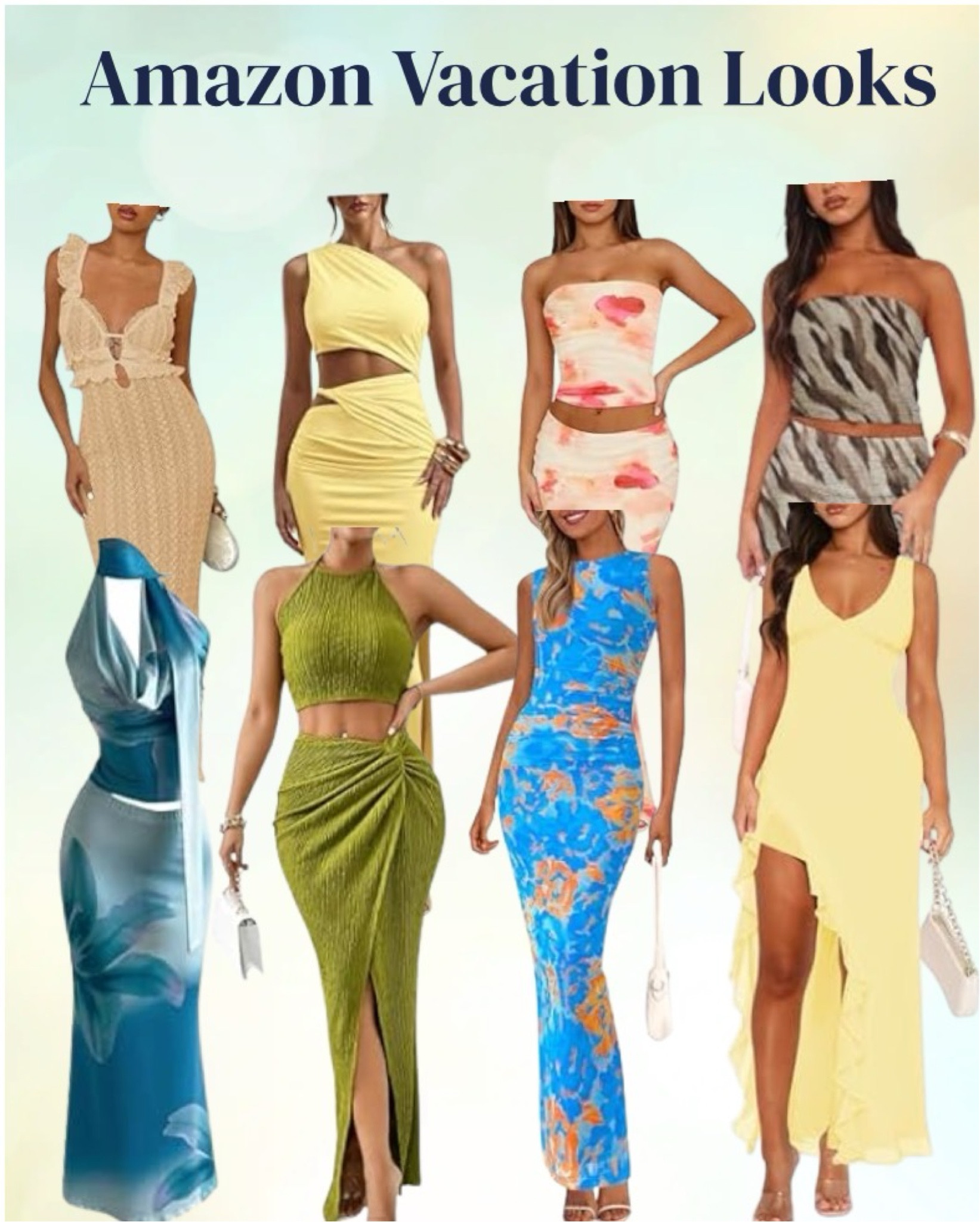 Dreaming of a vacation, so am I 🤩These are some sexified dresses I found on Amazon that I would definitely wear. Get a few and plan that trip girl💃🏽

#LTKootd #LTKTravel #LTKSeasonal
