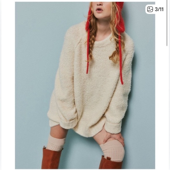 Free People Teddy Sweater Tunic | Poshmark