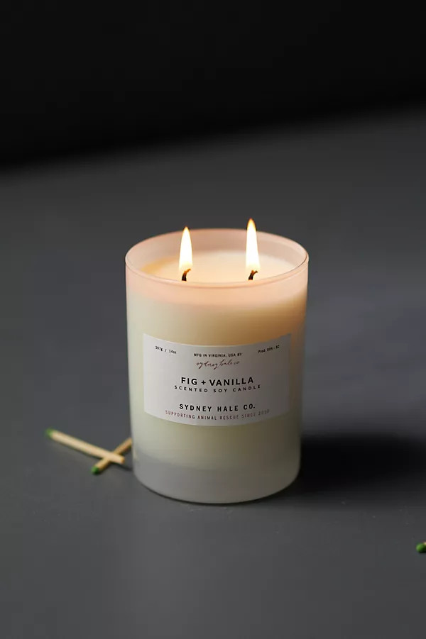 Sydney Hale Candle, Fig + Vanilla | Anthropologie (US)
