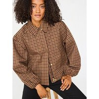 Barbour Audrey Showerproof Jacket - Brown | Very (UK)