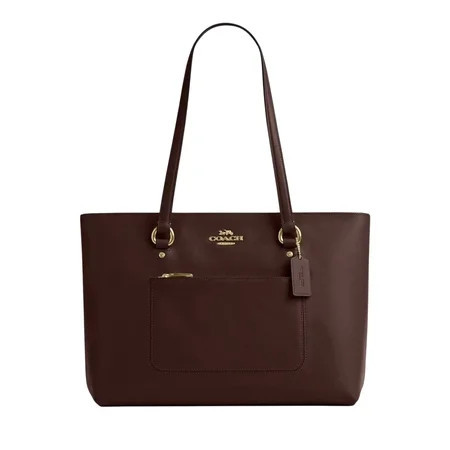 Coach Women’s Station Tote Bag in Shiny Smooth Leather | Walmart (US)