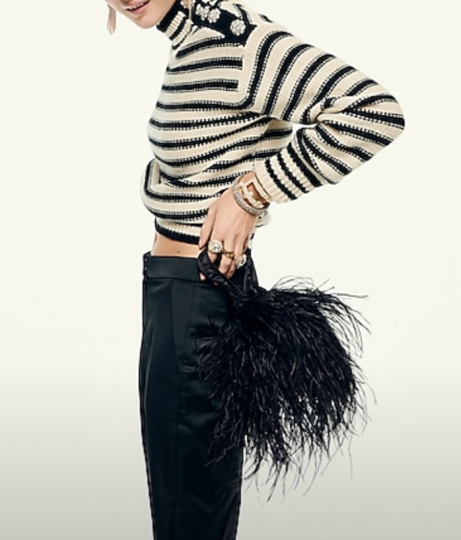 Love this feather bag 🪶

#LTKstyletip #LTKitbag #LTKHoliday