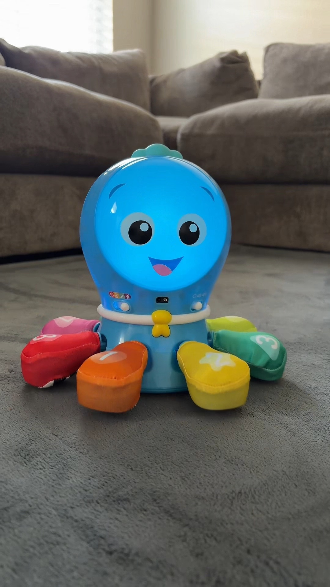 Baby Einstein seriously makes the best baby toys! This little octopus is so fun and actually grows with your baby from tummy time, chase mode, dance mode and more #babytoys
#babyeducationaltoys #babygiftideas

#LTKGiftGuide #LTKKids