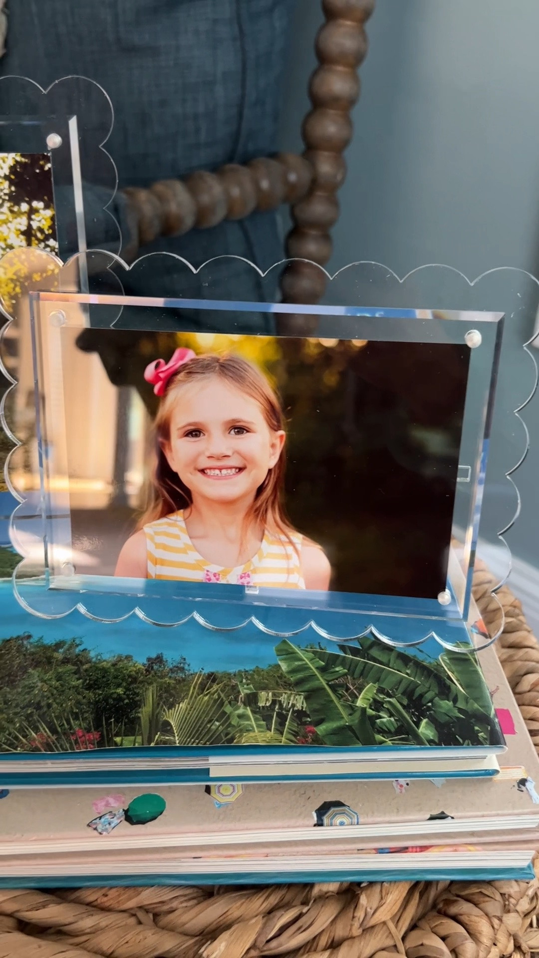 The cutest set of two scalloped acrylic frames and they are going everywhere in my home 🤍 The scalloped detail is just so gorgeous and that clear acrylic finish is so clean and chic. They work with literally any decor style and add the most beautiful coastal touch to any space they are styled in.

#LTKHome #LTKSaleAlert