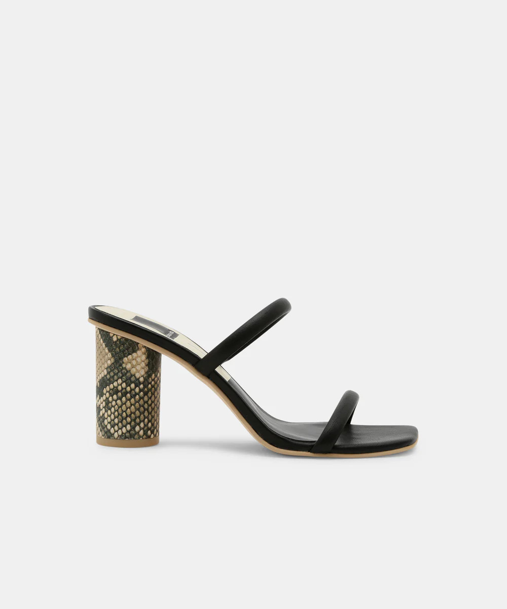 NOLES HEELS IN BLACK | DolceVita.com