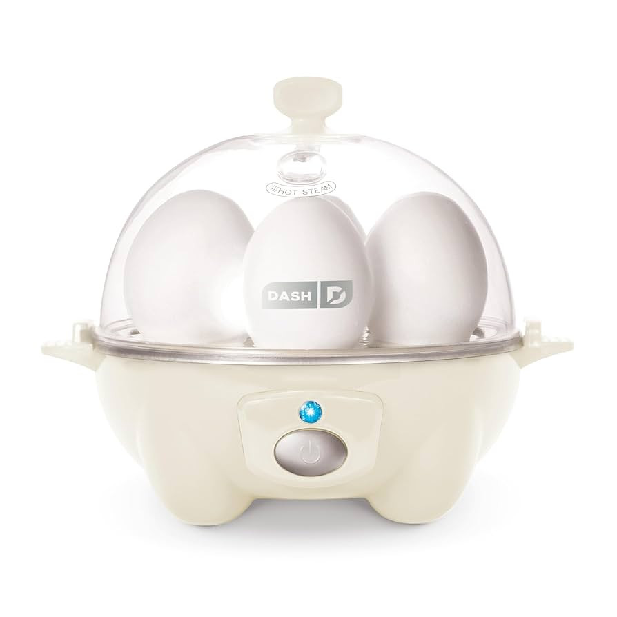 DASH Rapid Egg Cooker: 7 Egg Capacity Electric Egg Cooker for Hard Boiled Eggs, Poached Eggs, Scr... | Amazon (US)