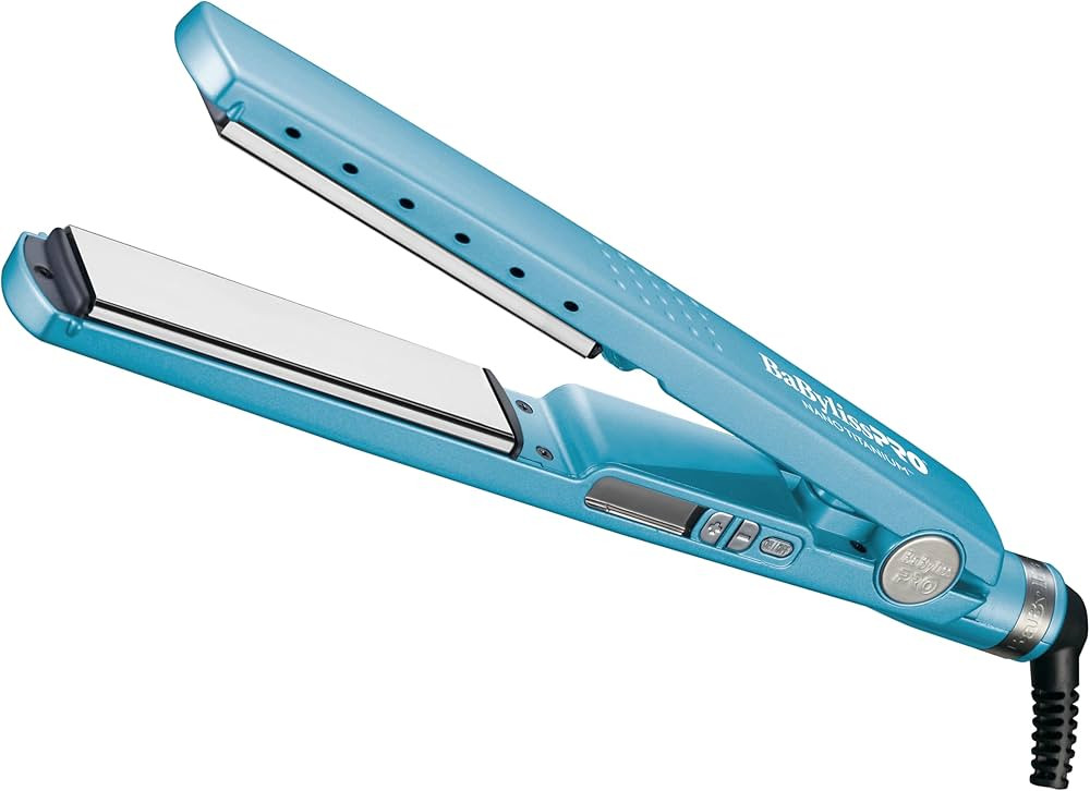 BaBylissPRO Nano Titanium Ionic Flat Iron Hair Straightener, Hair Straightener Iron for Professio... | Amazon (US)