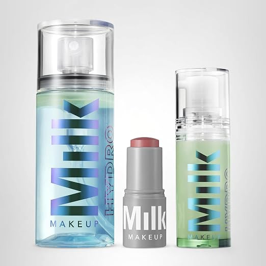 Milk Makeup Mini Must-Haves Set – Includes 12HR Hydrating Face Primer (.33oz) + 12HR Setting Sp... | Amazon (US)