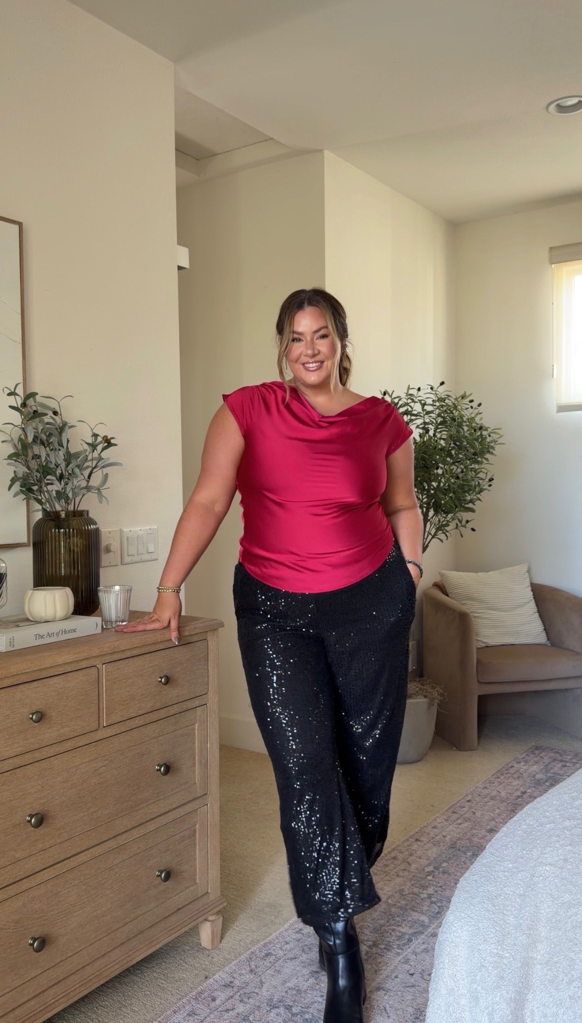 Holiday party outfit inspo ♥️✨ wearing an xl in everything!

#LTKParties #LTKSeasonal #LTKHoliday