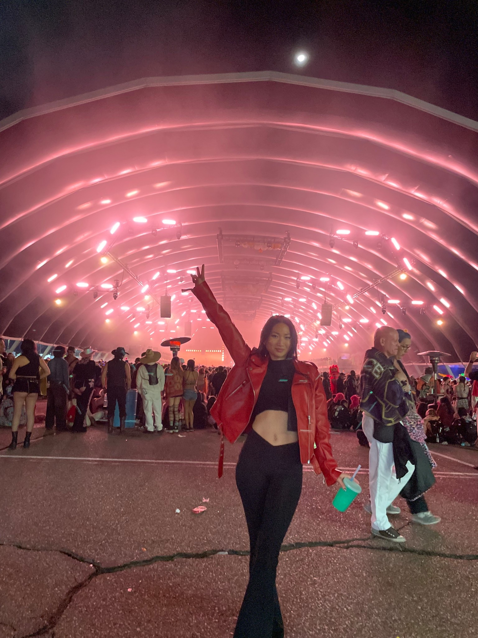 Loving this red faux leather jackett

#LTKdayinmylife #LTKootd #LTKActive