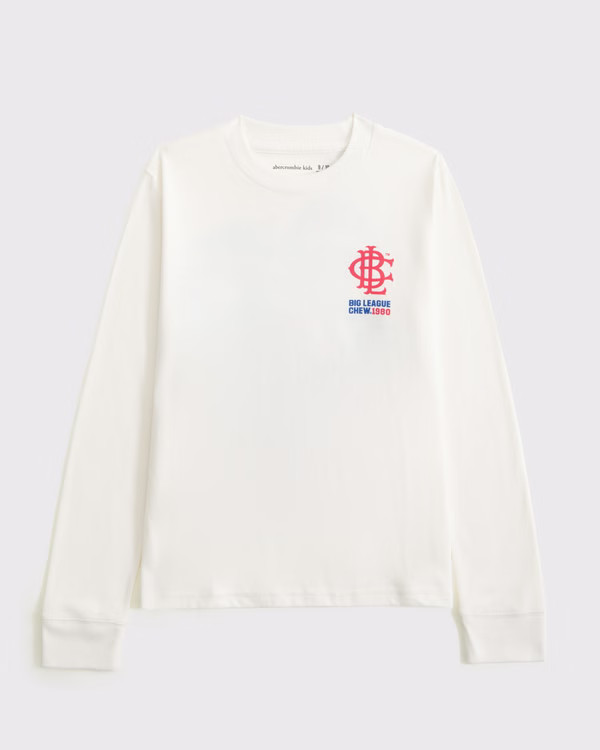 boys long-sleeve big league chew graphic tee | boys tops | Abercrombie.com | Abercrombie & Fitch (US)