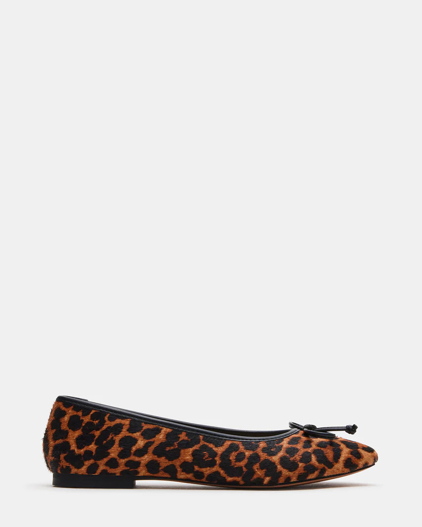 VIXEN Leopard Ballet Flat | Women's Flats | Steve Madden (US)