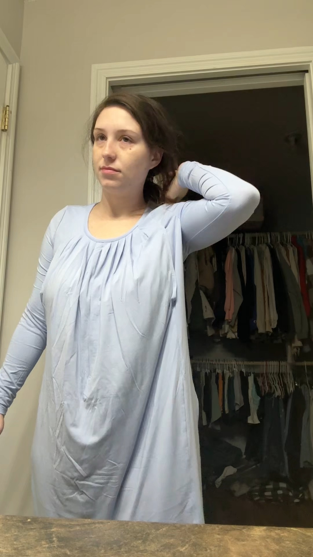 Love my new nursing nightgown 🤩

#LTKBeauty #LTKBaby #LTKFamily