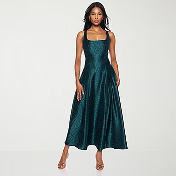 new!Premier Amour Womens Sleeveless Midi Fit + Flare Dress | JCPenney