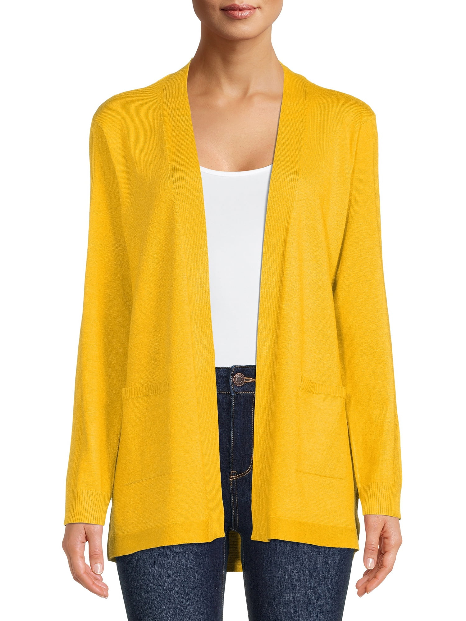 Time and Tru Women’s Open-Front Cardigan | Walmart (US)