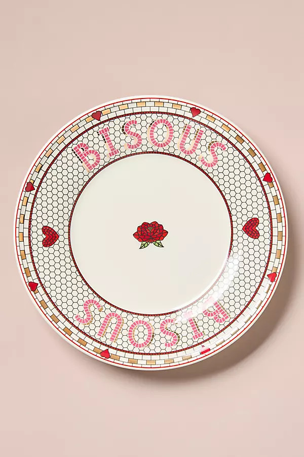 Valentine Bistro Tile Dessert Plate | Anthropologie (US)