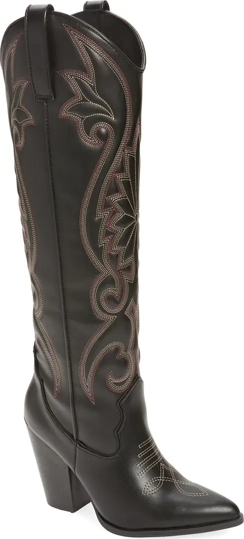 Lasso Knee High Western Boot (Women) | Nordstrom